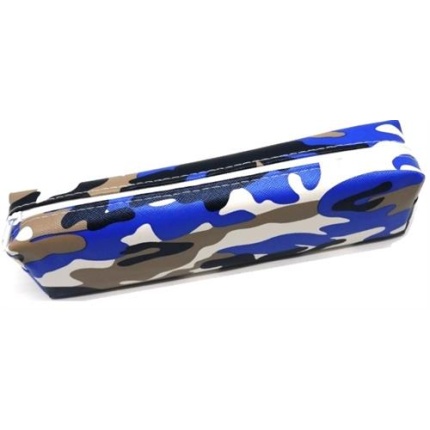 Marlin Designer Pencil Bag Blue Camo