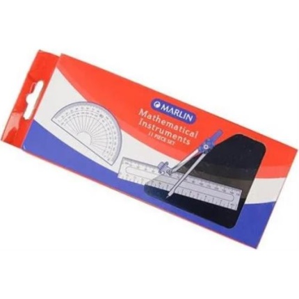 Marlin Math Set 11 Piece In Metal Container