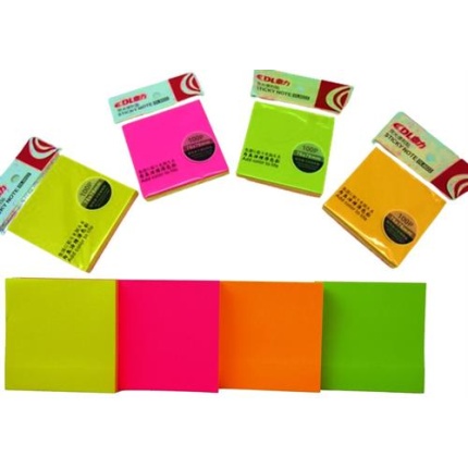 DLOffice Multicolour Sticky Notepad 100 Sheets