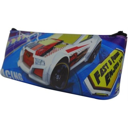 Brainware PU Leather 1 Pocket 20cm Pencil Bag –