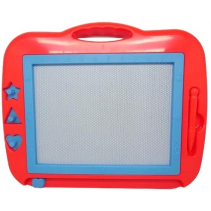 Brainware Magnetic Drawing and Writing Board Red