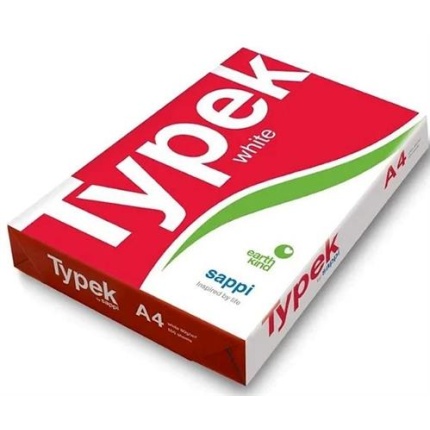 Typek 80 Gram Bond A4 500 Sheets of Paper